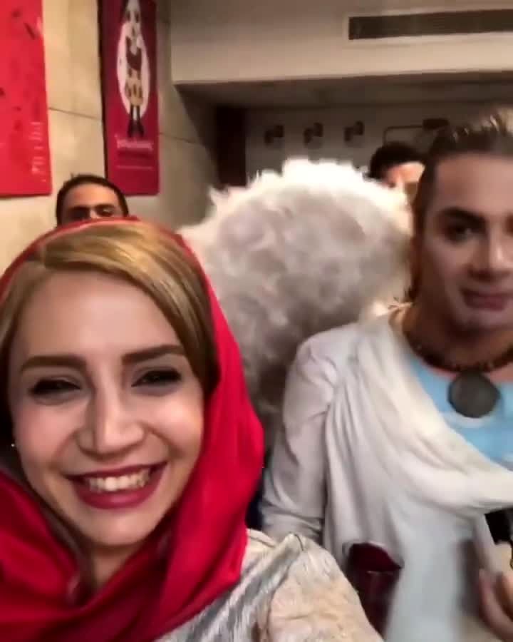 شوخی عجیب شبنم قلی‌خانی با بازیگر سریال خط قرمز