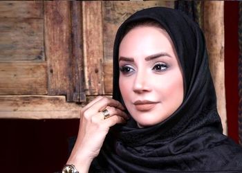 «شبنم قلی خانی» با گریم مردانه و ریش و سبیل/ عکس