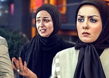 «ملکا و کتایون» در پشت صحنه سریال «ماه و پلنگ»/ عکس