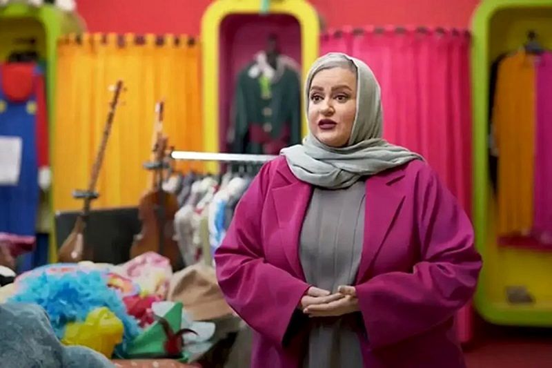 نعیمه نظام‌ دوست و آقای بازیگر در خیابان‌های استانبول/ عکس