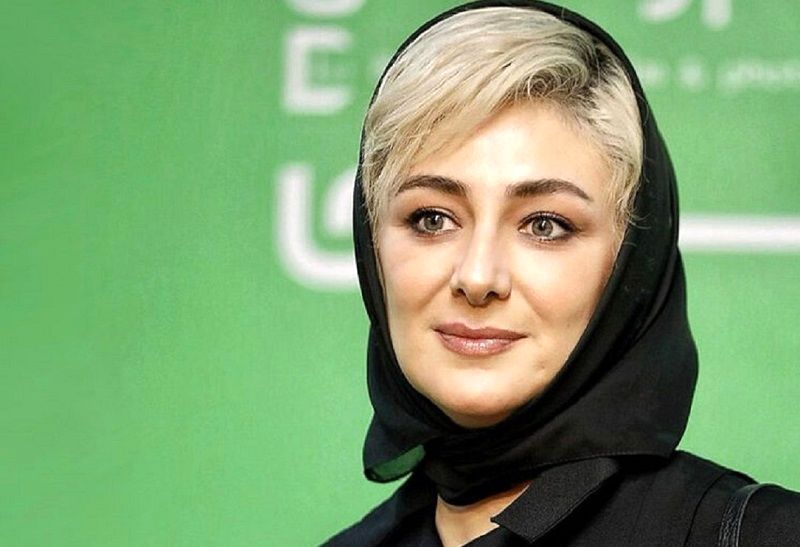 ویدا جوان با یک گریم ترسناک در پشت صحنه یک فیلم سینمایی/ عکس