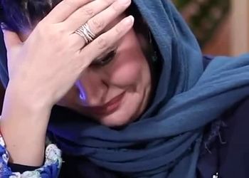 مریلا زارعی به یاد لادن طباطبایی اشک ریخت/ ویدئو