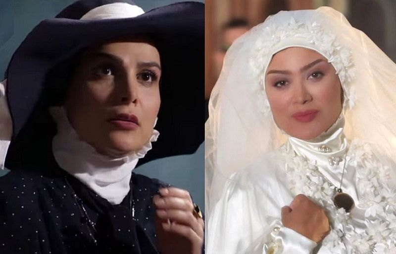 «طناز و طلا» در پشت صحنه سریال «سوجان»/ عکس