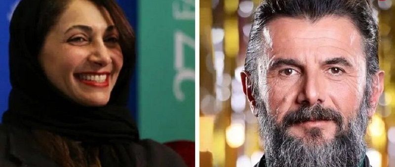 مراسم عقد «امین حیایی و نیلوفر خوش خلق»/ عکس
