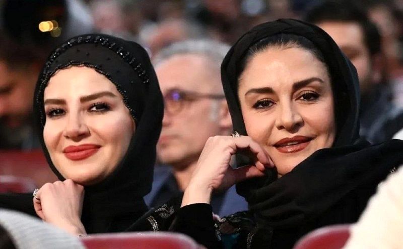 قاب خواهرانه ملیکا و مریلا زارعی در عید نوروز