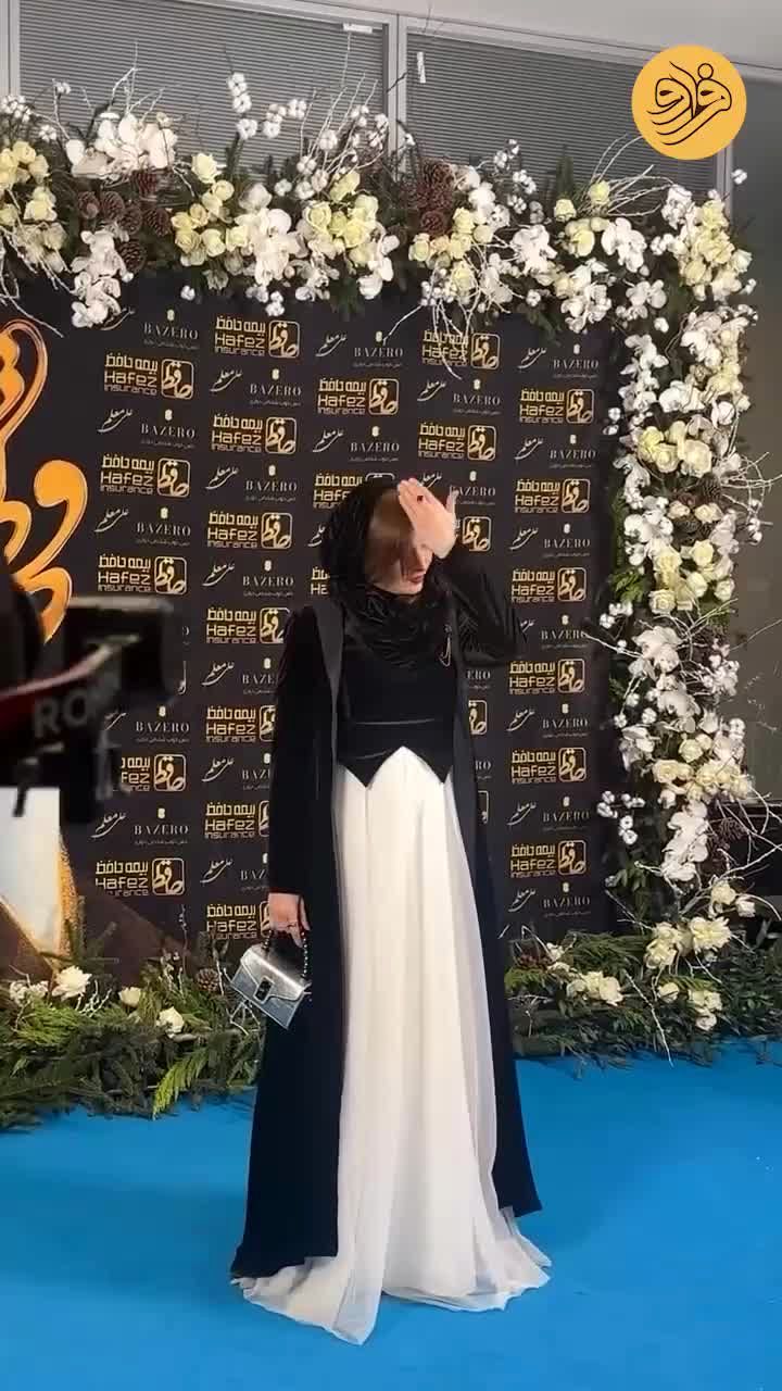 استایل بهنوش طباطبایی در جشن حافظ/ ویدئو